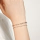 thumbnail image 4 of Pulsera de dos capas para mujer, regalo de amistad, pulsera de oro rosa, 4 of 5