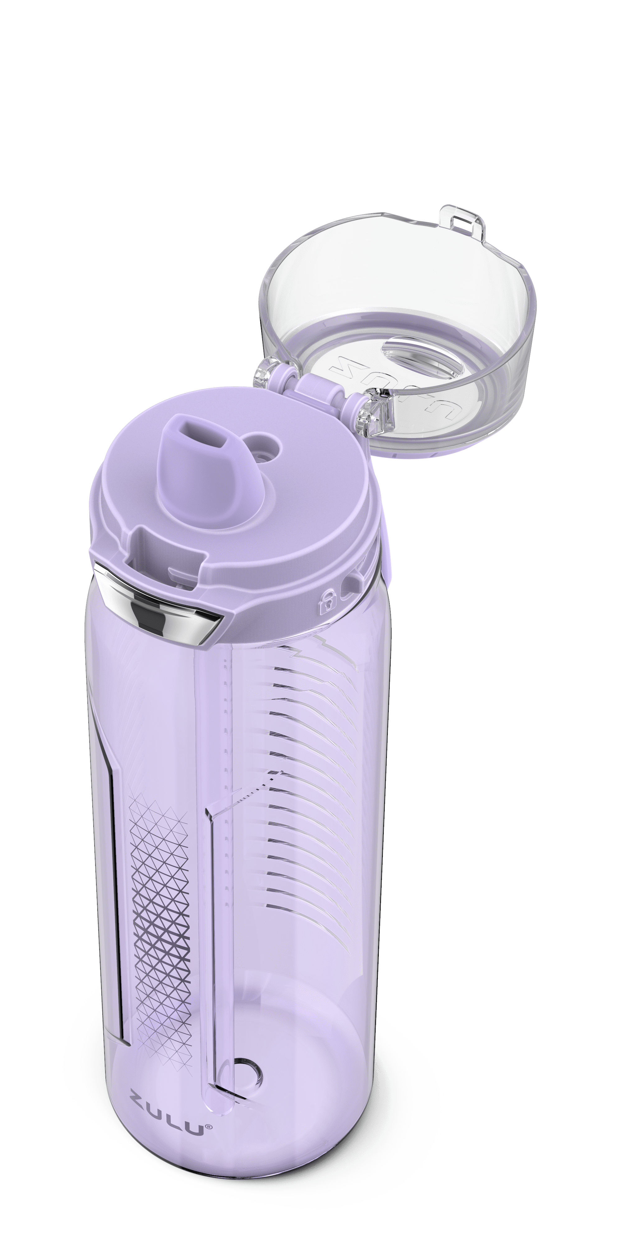 ZULU Torque Water Bottle 16 Oz Purple - Office Depot