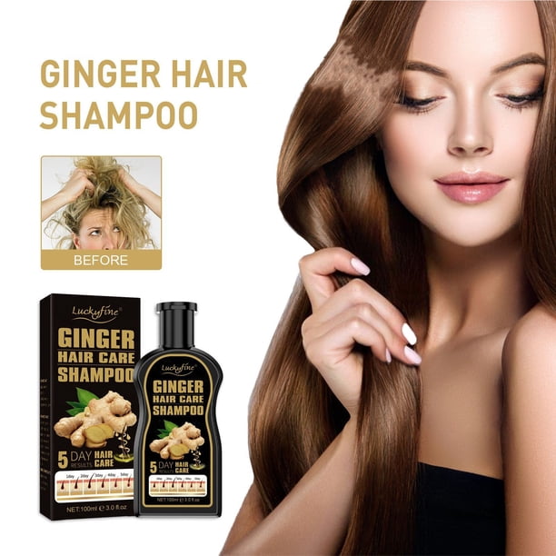 Xihbxyly Crema Capilar de Jengibre, Crema Reparadora y Espesante, Tratamiento Capilar Sin Lavado, Fórmula para Un Crecimiento Fuerte, Solución para Cabello Grueso, Cuidado Del Cuero Cabelludo Saludab