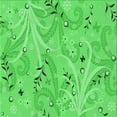 thumbnail image 1 of Ahgly Company Machine Washable Indoor Square Transitional Neon Green Area Rugs, 6' Square, 1 of 1