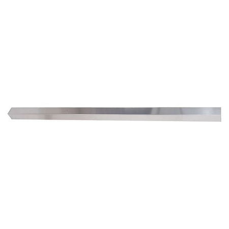Manufacturer Varies Corner Guard, Stainless, Silver, Square, 3"W X 48"H 31EW55