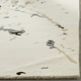 thumbnail image 2 of SAFAVIEH Bella Christiana Abstract Paint Splatter Wool Area Rug, Ivory/Grey, 2' x 3', 2 of 5