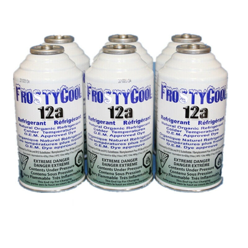 6 Cans FrostyCool 12a Refrigerant 6oz Can Walmart Canada