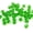 Grass Green, variant on SmartBy 100Pcs/Set 4mm Spacer Loose Beads Faceted DIY Bicone Shape Jewelry Findings for Home