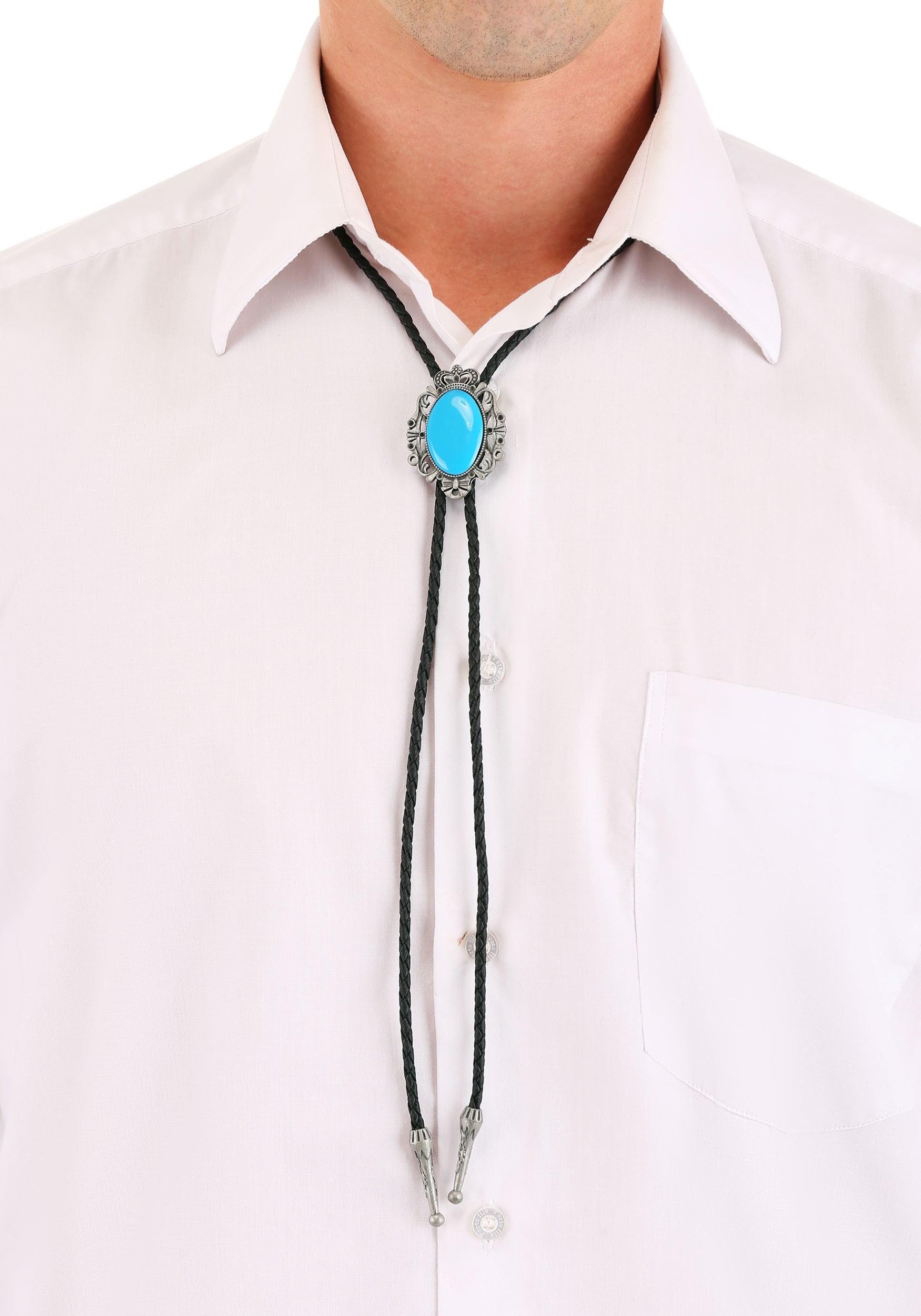 Beautiful Western Leather horse Equestrian western bolo tie Choose Color Rockmount Horse Head Bolo Tie main image 2
