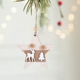 thumbnail image 4 of Wooden Christmas Tree Hanging Christmas Decoration Scene Decoration Hanging Christmas Tree Decoration Various Shapes Available, 4 of 6