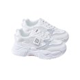 thumbnail image 1 of Zapatos casuales for mujer moda de estilo coreano, zapatos deportivas, blanco, 1 of 7