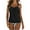 Brown, variant on Tankini Womens Swimsuit Tank Top Two Piece Bathing Suit with Shorts Conservative Swimwear