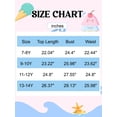 thumbnail image 2 of Usaibhir Girl's Solid Cut Out Sleeveless One Piece Swimsuit Bathing Suits Swimwear Beachwear for Kids 7-14 Years, 2 of 11