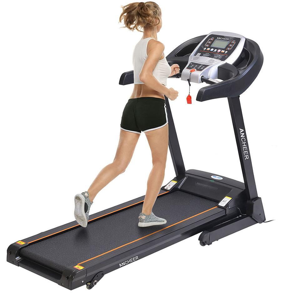 APP Bluetooth Control Electric Folding Treadmill With Incline Low Noise Fitness Training Equipment HDPML by