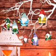 thumbnail image 5 of Gibobby Colgante decorativo de Navidad creativo pintado de Navidad sin rostro colgante de hombre viejo árbol de Navidad colgante decorativo(G), 5 of 5