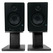 (2) Presonus Eris E4.5 BT 50w 2-Way 4.5" Studio Monitors Speakers+Desktop Stands