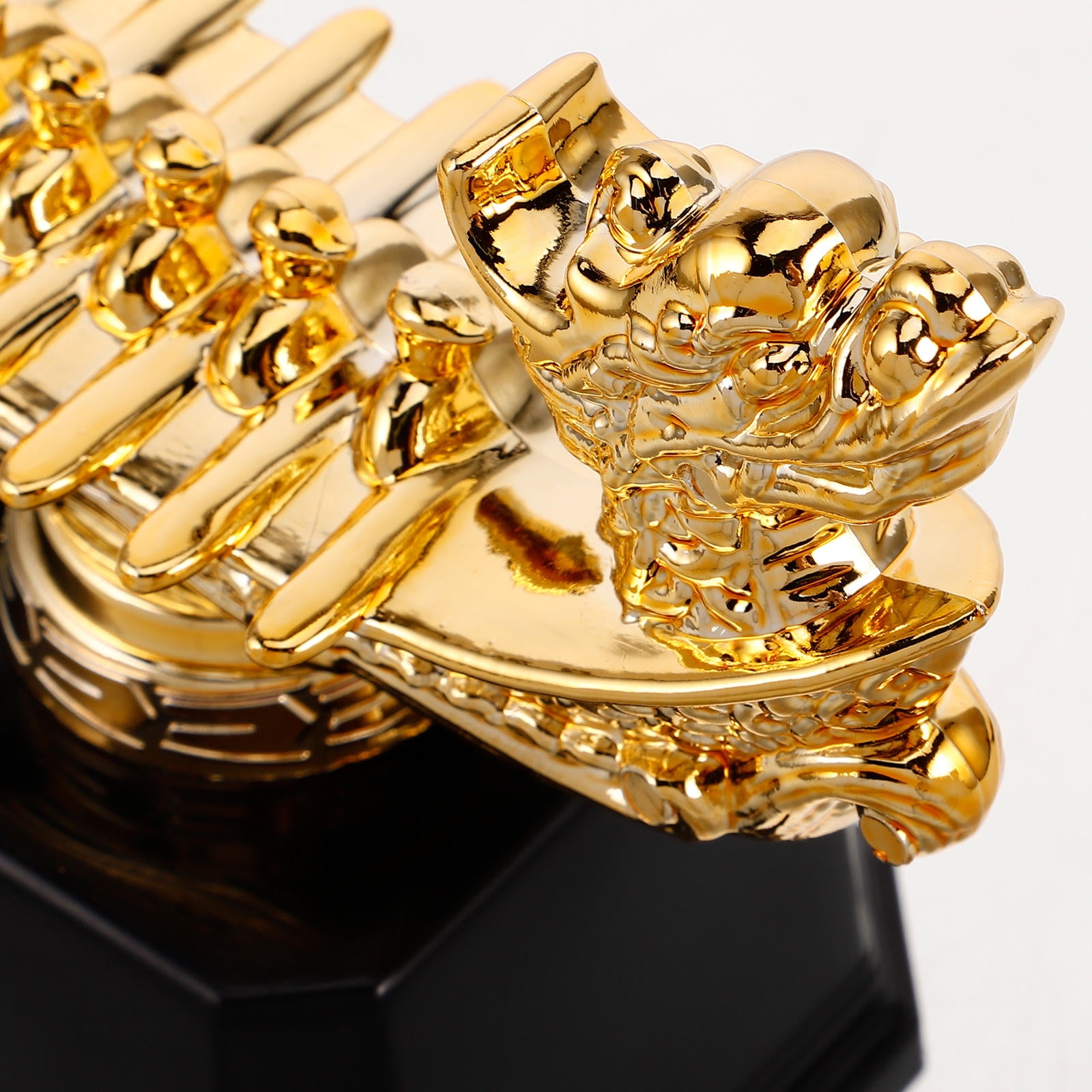 Worgeous Gold Award Statue for Sports Competition Plastic First Place Trophies Corporate Events Trophy Prize for Family Birthday Celebrations