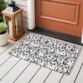 thumbnail image 4 of Funny Cat Entryway Rug 2'x3'&nbsp; Non Slip Front Door Mats, Abstract Cartoon Cute Animals Printed Entrance Rugs Indoor Outdoor Carpet, Washable Floor Mats Small Area Rug for Bedroom Kitchen, 4 of 8