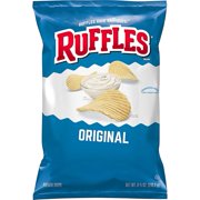 Ruffles Potato Chips Original oz Bag, 8.5 Ounce