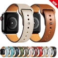 thumbnail image 2 of Correa de cuero para Apple watch Ultra, pulsera de muñeca de 49mm, 44mm, 40mm, 38mm, 42mm, 45/44mm, iWatch series 8, 7, 3, 4, 5, 6, se, 41mm/45mm, 2 of 4
