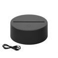 thumbnail image 1 of OUTAD Night Light Base Touch Bases Acrylic Colorful Remote Controller 3D Night Lamps Household Soft Lights Lighting Tool, 1 of 7