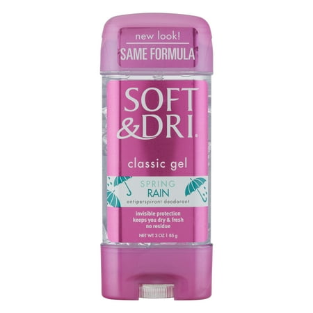 Ddi Body - Soft & Dri Antiperspirant Deodorant Spring Rain, 3.0 OZ