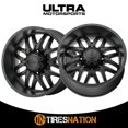 thumbnail image 3 of 18x9 Ultra 203SB Hunter Satin Black Wheel 6x135 (18mm), 3 of 7