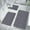 Dark Gray, variant on Tyidzon Memory Foam Bathroom Rugs 3 Set Ultra Soft & Non-Slip Bath Mat, Absorbent Quick-Drying Bath Mats for Bathroom for Shower Bathroom Floor Rugs