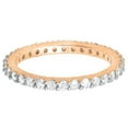 thumbnail image 3 of 1.00 CT 14k Gold Round Diamond Ladies Eternity Anniversary Stackable Ring Wedding Band, 3 of 4