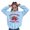 Light Blue, variant on NinXxx Women's Zip Up Hoodie Long Sleeve with Front Pockets Drawstring Light Blue XL