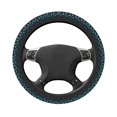 thumbnail image 5 of Cauagu Animal Footprints Print Car Steering Wheel Cover - Universal Car Accessory for Diverse Cars for Steering Wheel with a Diameter of 14.5"-15", 5 of 7