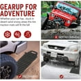 thumbnail image 5 of BUNKER INDUST Tire Traction Mats, Portable Recovery Tracks for Off-Road 4x4, Snow, Ice, Sand, Emergency Devices, Includes Bag & Gloves, 2 Pack, 5 of 8