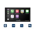 thumbnail image 1 of BPA799PLAY DENVER BLAUPUNKT BLAUPUNKT DENVER 6.8 Récepteur Sans Mécanique Double-Din Compatible avec Android Auto et Apple, 1 of 2