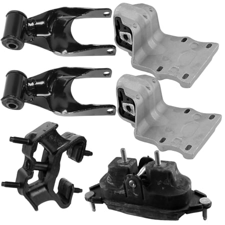 4M Auto Parts. Engine Torque Strut Mounts Engine Mounts & Transmission Mount 6PCS. Part Numbers 2900 2900 2899 2899 2906 2818