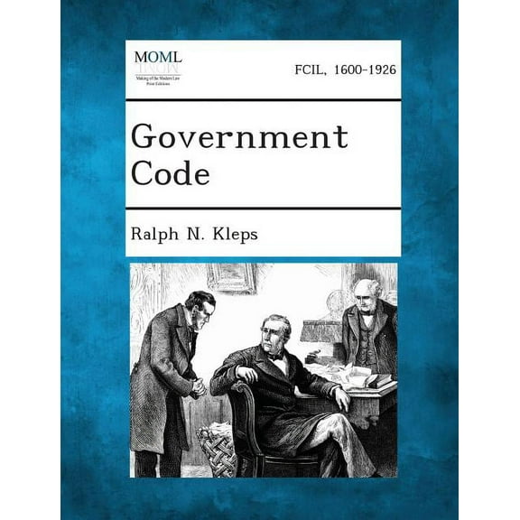 Government Code, (Paperback)
