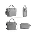 thumbnail image 6 of Luxtrada Lunch Bag Lunch Box Women - Leakproof Insulated Lunch Cooler Bag Lunch Tote Bags for Women (Gray), 6 of 10