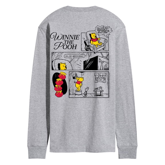 Winnie The Pooh - Comic - Men's Long Sleeve Graphic T-Shirt