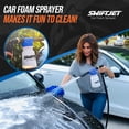 thumbnail image 4 of Pistola de espuma para lavado de autos SwiftJet +, guantes de microfibra, azul, 4 of 7