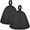 Black, variant on Sauna Hat Vaporarium Hat Sauna Wool Cap Russian Banya Cap for Men Women Bath Accessories