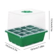 thumbnail image 6 of OIUR Seeds Starter Tray 6 Cells/12 Cells Seeds Germination Tray with Adjustable Humidity Vent Plant Nursery Box for Indoor Garden Bonsai Seedlings Starting Growing, 6 of 7