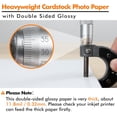 thumbnail image 4 of fafa-Koala Thick Photo Paper 8.5x11 Inches Heavyweight Double Sided High Glossy 100 Sheets only Compatible with Inkjet Printer 69LB, 4 of 4