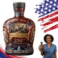 thumbnail image 3 of 250th Anniversary Whiskey Bottle,We The People America 250 Anniversary Heritage Reserve Whiskey Glass Bottles,Old Fashioned Fathers Day for Liquor or Wine, 3 of 7