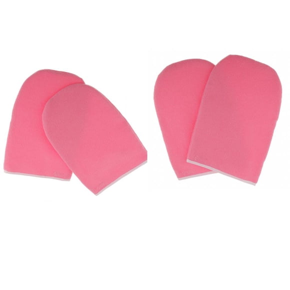 2 Pares de Guantes de Cera de Guantes Hidratantes, de Mano, atención de Manos, Rosa Salvador Guantes de parafina