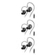 thumbnail image 5 of Tholdsy Auriculares con cable Auriculares intrauditivos Auriculares ergonómicos de 3,5 mm Teléfonos móviles Laptops Accesorios Negocios No.02 3piezas, 5 of 6