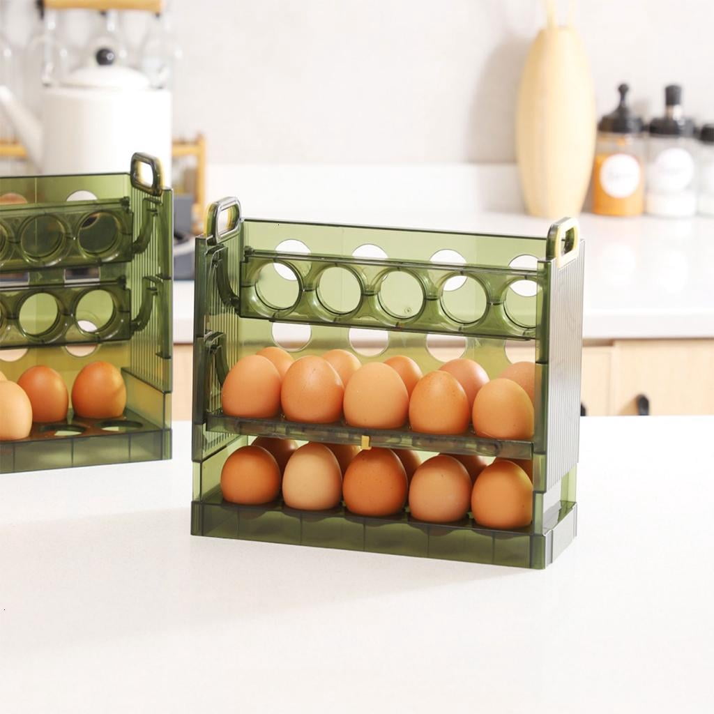 Refrigerator Egg Holder Egg Fresh Storage Box for Fridge Door Egg Storage Container Organizer Egg Tray Egg Storage Cases