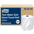 thumbnail image 1 of Rollo de toallas de mano Tork Matic Soft White H1, 6 rollos x 900 pies, 1 of 8