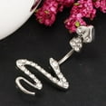 thumbnail image 3 of KLKCMS 14G Belly Button Steel Navel Barbell Jewelry Snake -2, 3 of 9