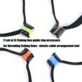 thumbnail image 4 of SIEYIO Elastic Rope Tender Tool Fish Wire Fishing Accessories Tippet Spool Rings Tender Fly Fishing Leader Tippet Holder, 4 of 8