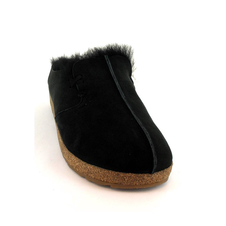 Haflinger Saskatchewan Lambskin Leather Clog Unisex Men  display picture 3