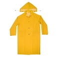 thumbnail image 3 of Mens 2-Piece Full Length PVC Raincoat-LRG PVC TRENCH COAT, 3 of 5