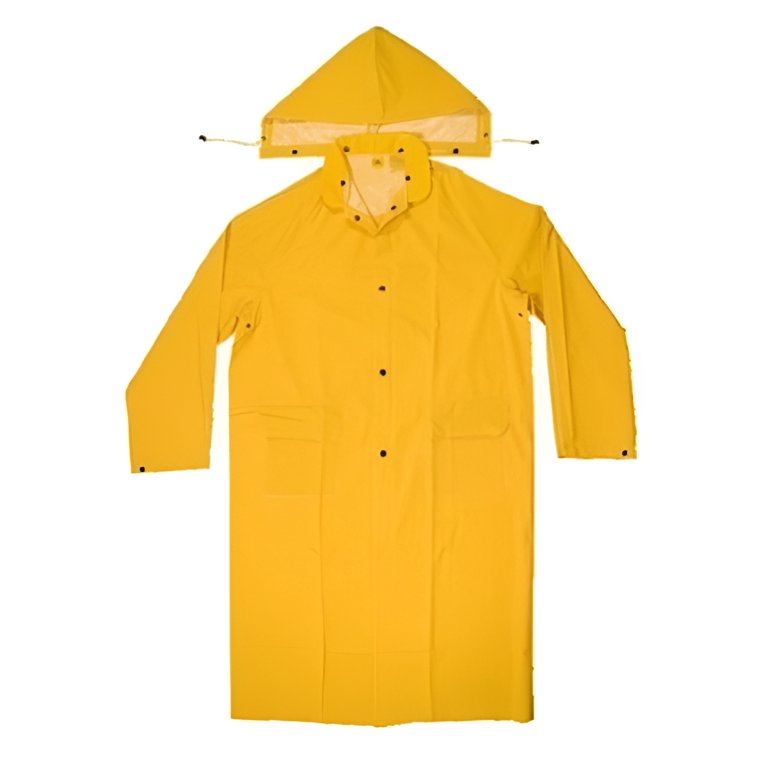 コート Rain Trench Coat Mens 2-Piece Full Length PVC Raincoat-LRG PVC TRENCH COAT