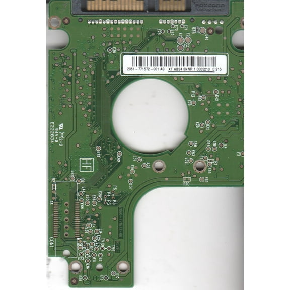 WD6400BEVT-00A0RT0, 2061-771672-001 AC, WD SATA 2.5 PCB