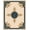 Blue, Pattern 2, variant on ODIKA 4'x6' Machine Washable Non-Slip Area Rug, Traditional Design with Botanical High Traffic Rug, Ivory, 663904