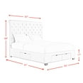 thumbnail image 4 of Picket House Furnishings Jeremiah King Upholstered Storage Bed, 4 of 5